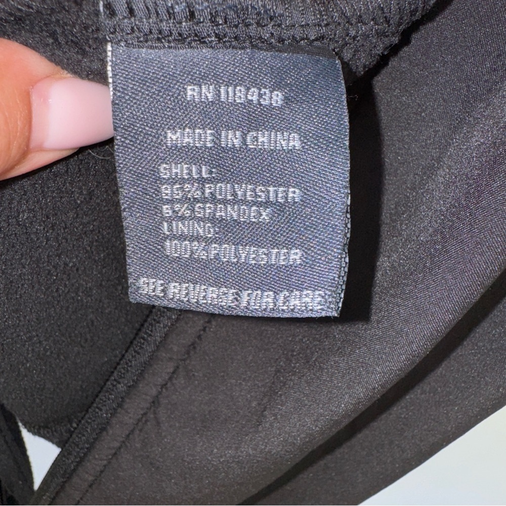 Lyft 1K Rides Softshell Jacket Men's 2XL Fleece Lined Black - Picture 9 of 12